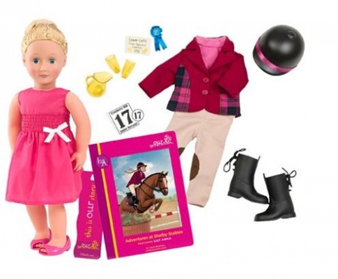 Our Generation Lily Anna Deluxe Doll 18 Inch