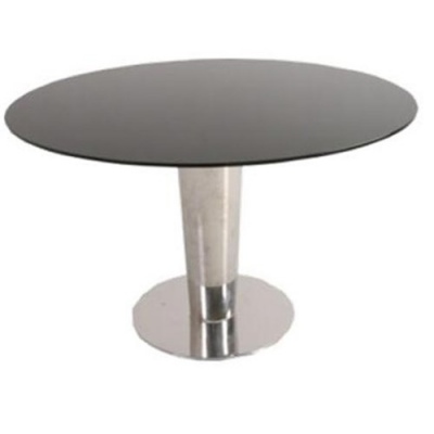 Galaxy 1.2 Round Glass Dining Table