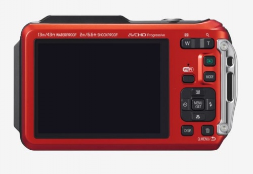 Panasonic Ult Tough Digital Waterproof Camera Red