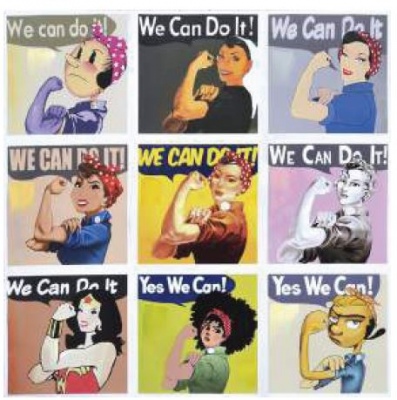 We Can Do It Canvas Oil Painting 1000X1000Mm