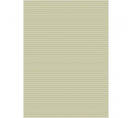 Breeze Outdoor Rug Green Zigs 1.6X2.3M Polyprop