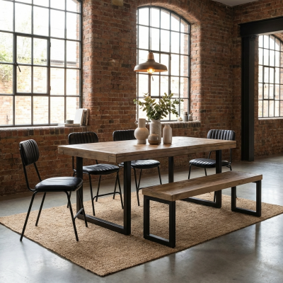 Flint Industrial Ext Table 1830 + 4 Datsun + Bench