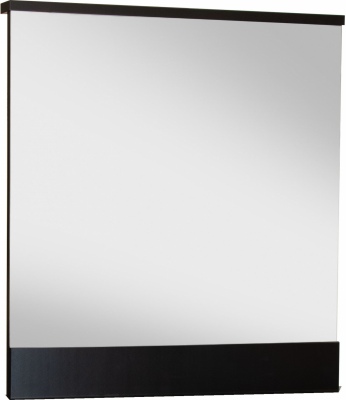 Fox Mirror Black 880X85X950H With Stays