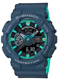G Shock Blue Accent Series Analogue Watch