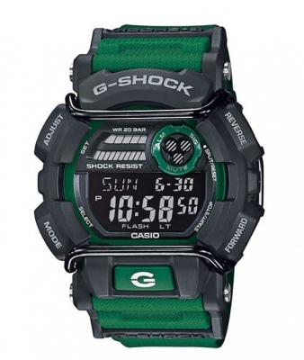 G Shock Green Black Digital Watch