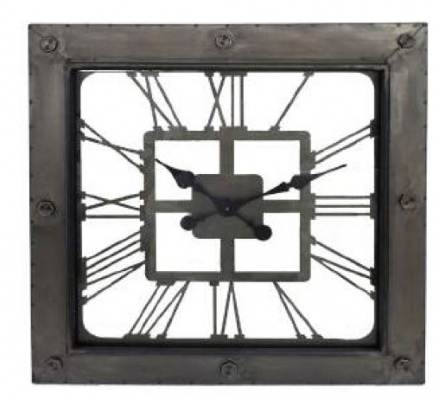 Metal Wall Clock 650X550Mm