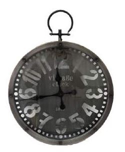 Vintage Grey Clock 455X505X55Mm