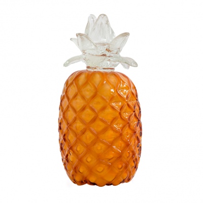 Pineapple Glass Ornaments Marmalade 11X23Cm