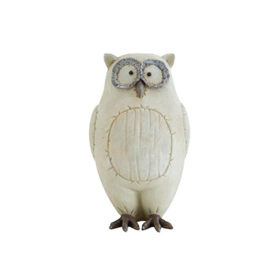 Lone Owl Resin 17X16.5X27.7H
