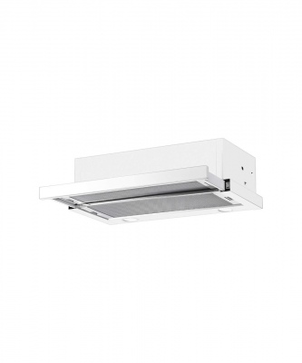 F&P Slide Out White Rangehood 180X598X280-460