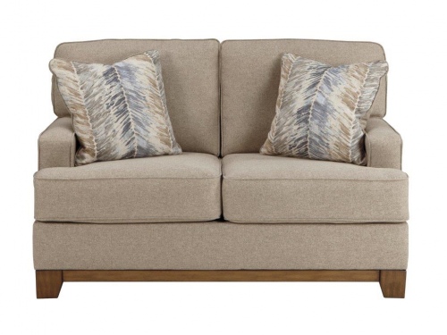 Hillsway 2 Seater In Pebble Fabric