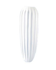 Isles White Vase Large 15X15X41Cm