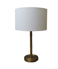Bamboo Brass Table Lamp 58Cm High