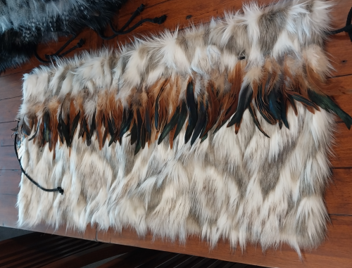 Korowai Hukapapa Design Half Length 100X50H