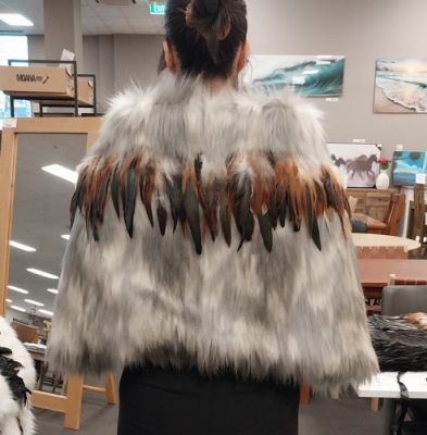 Korowai Whairiki Design Half Length 100x50