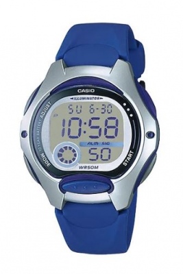 Casio Standard Navy Silver Digital Watch