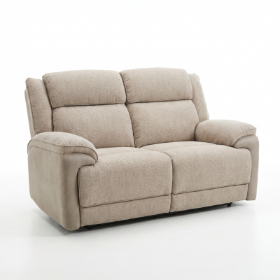 Mckenzie 2 Seater Electric Recliner Lt Grey Oosjul