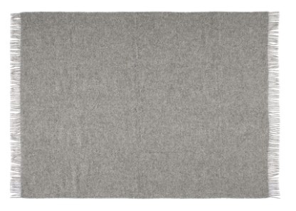 Nevis Ash 100% Nz Lambswool Throw 130X200Cm