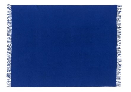 Nevis Cobalt 100% Nz Lambswool Throw 130X200Cm