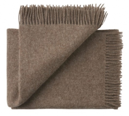 Nevis Oak 100% Nz Lambswool Throw 130X200Cm