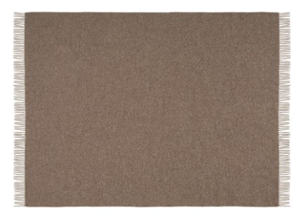 Nevis Oak 100% Nz Lambswool Throw 130X200Cm