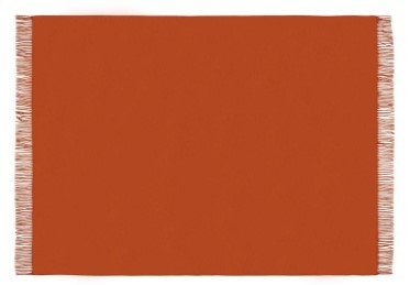 Nevis Umber 100% Nz Lambswool Throw 130X200Cm