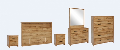 Nova 5Pc Bedroom Suite With King Headboard Nz Made