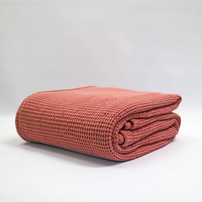 Baksana Bliss Stonewashed Blanket Crab Apple 170X2