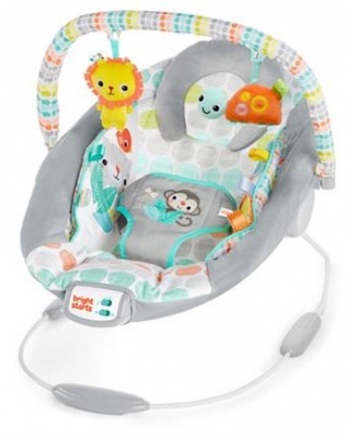 Bright Starts Cradling Bouncer Whimsical Wild