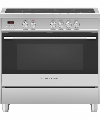 F&P Freestanding Stainless Induction Cooker 90Cm