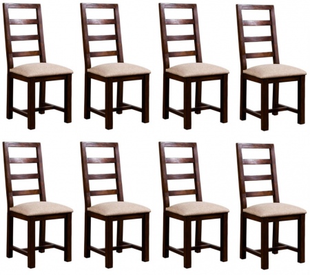 Post And Rail Dining Chair Set Of 8