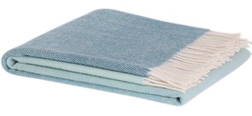 Piha Azure 100% Nz Lambswool Throw 150X180Cm