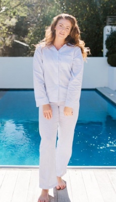 Blair Classic Pj Set X-Large Cotton/Linen