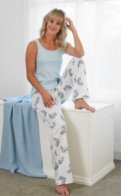 Madison Long Pj & Top Small Cotton Sateen