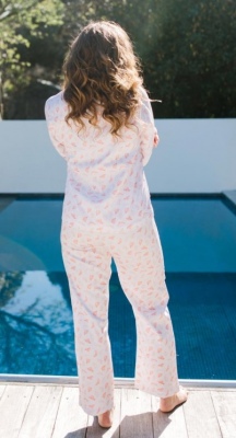 Baksana Posie Classic Pjs Medium Cotton Sateen