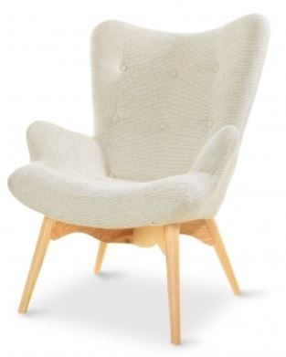 Viva Armchair Cream Fabric Chair
