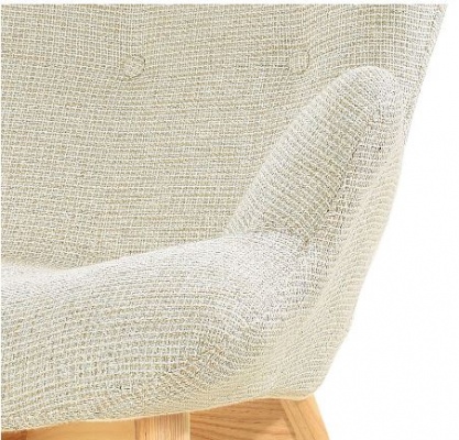 Viva Armchair Cream Fabric Chair
