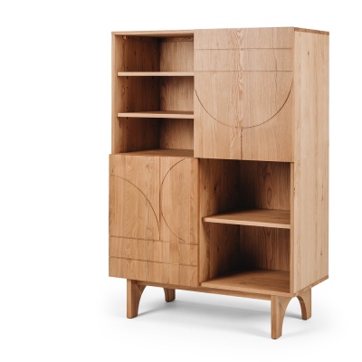 Etch Natural Oak Display/Highboard