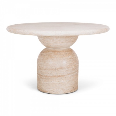 Terrace 1.2 Round Table + 4 Amber Rose Paris Chair