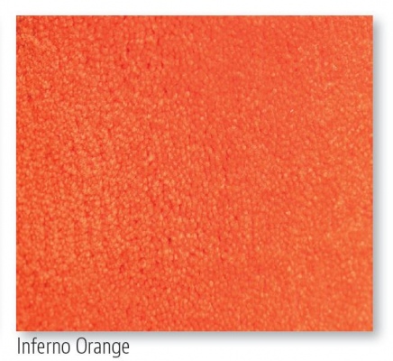 Pop Inferno Orange Rug 1.2X1.8 Wool Look Acrylic
