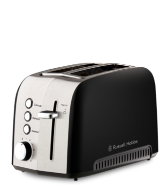 Russell Hobbs Heritage Vogue 2 Slice Toaster Black