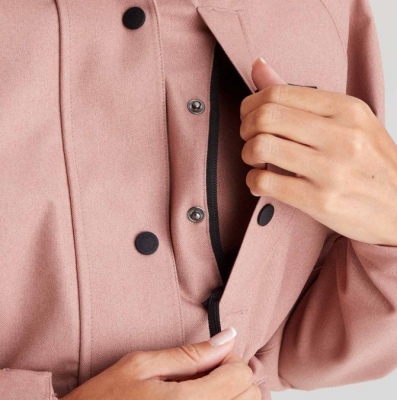 Ridgeline Womens Monsoon Light Jacket Pink Lg 14