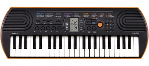 Casio Mini Keyboard 44 Mini Size Keys Orange