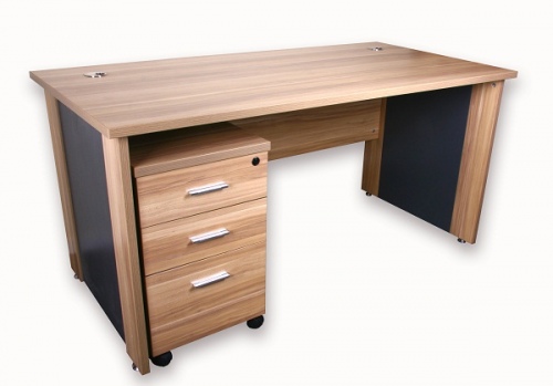 Mode Office Desk 1500X750X730H Drawers Sold Separa
