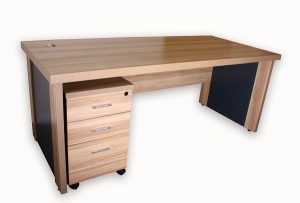 Mode Office Desk 1800X800X730H Drawers Sold Separa