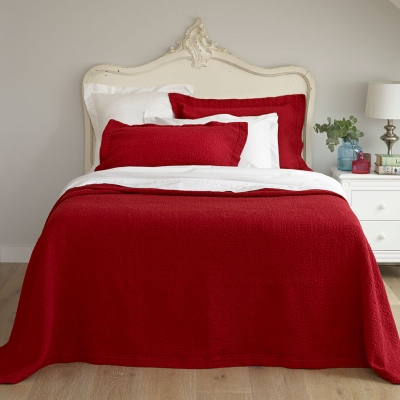 Baksana Serenity Bedspread Chilli Pepper Queen