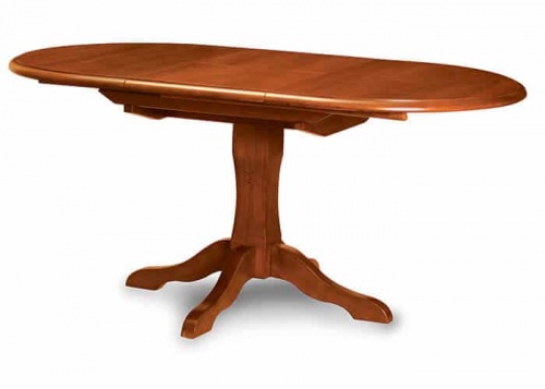 Villager Ext Oval Dining Table Maple 1200-1650