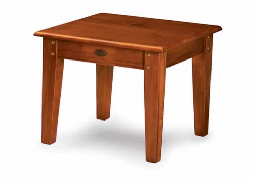 Villager Lamp Table Maple 600X600X500H