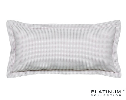 Platinum Ascot Stone Long Cushion