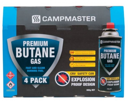 Campmaster 220G Crv Gas Cartridge Set Of 4